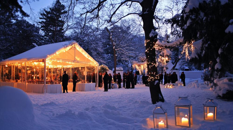 outdoor winter party- location