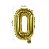 16ft Jumbo Chain Link Balloons in Gold, 30pack 8x12inch Durable Foil Chain Balloons