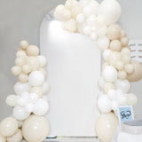 Elevate Your Event with Timeless Elegance: White and Beige Balloon Garland Kit