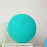 10 Pack | 18inch Matte Pastel Turquoise Helium/Air Latex Party Balloons