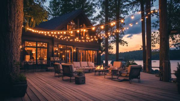 party planning checklist- lighting