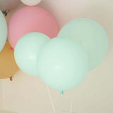 10 Pack | 18inch Matte Pastel Seafoam Helium or Air Latex Party Balloons