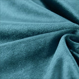 8feet Peacock Teal Premium Velvet Backdrop Stand Curtain Panel Drape