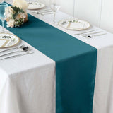 12x108inch Peacock Teal Polyester Table Runner