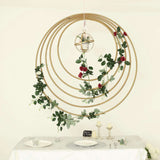 Metal Hoop Wreath, Floral Hoop, Wedding Hoops