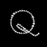 12 Pack | 1.5inch Clear Rhinestone Monogram Letter Jewel Sticker Self Adhesive DIY Diamond Decor - Q