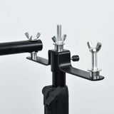 10ft DIY Adjustable Triple Crossbar Kit & Mounting Brackets For Backdrop Stands