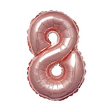 16" Blush Mylar Foil Letter Balloons - B