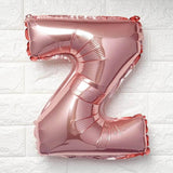 16" Blush Mylar Foil Letter Balloons