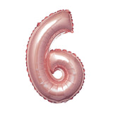 16" Blush Mylar Foil Letter Balloons - B