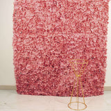 11 Sq ft. | Dusty Rose UV Protected Hydrangea Flower Wall Mat Backdrop