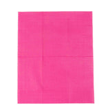 50 Pack 2 Ply Soft Fuchsia Disposable Party Napkins, Wedding Reception Dinner Paper Napkins