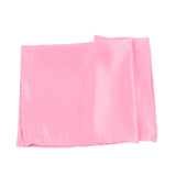 5 Pack Lamour Satin 20"x20" Napkins Pink - Soft Matte Finish Dinner Napkins