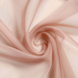 18ft | Dusty Rose Wedding Arch Drapery Fabric Window Scarf Valance, Sheer Organza Linen#whtbkgd