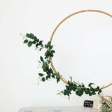 Metal Hoop Wreath, Floral Hoop, Wedding Hoops 