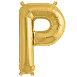 13inch Matte Gold Mylar Foil Letter  Balloons