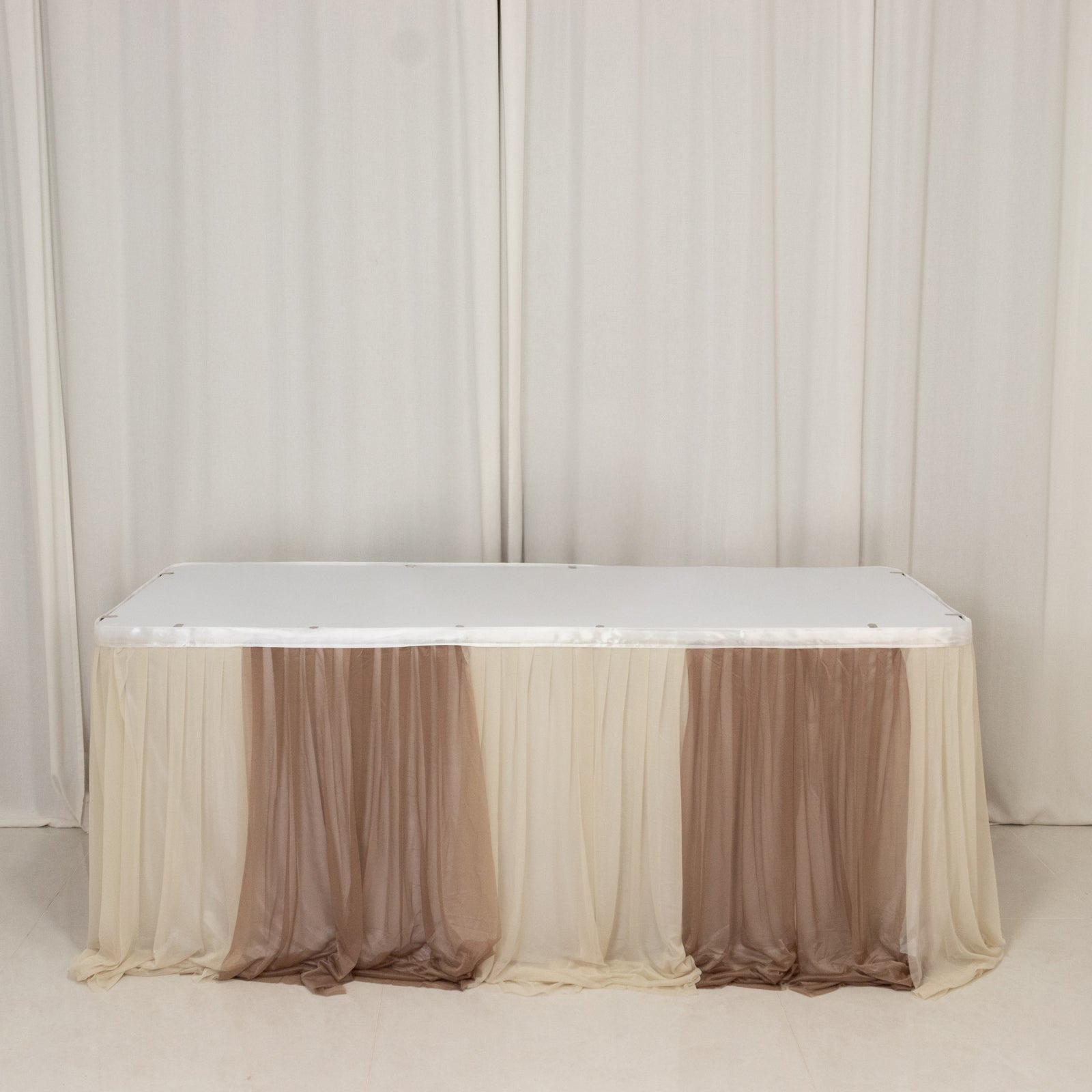 Tablecloths Factory Table Skirt - Thumbnail 2