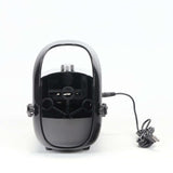 Dual Speed Black Portable Bubble Machine, Automatic Bubble Blower