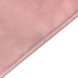 90"x132" Dusty Rose Polyester Rectangular Tablecloth