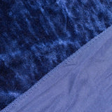 8ft Navy Blue Premium Velvet Backdrop Stand Curtain Panel, Drape