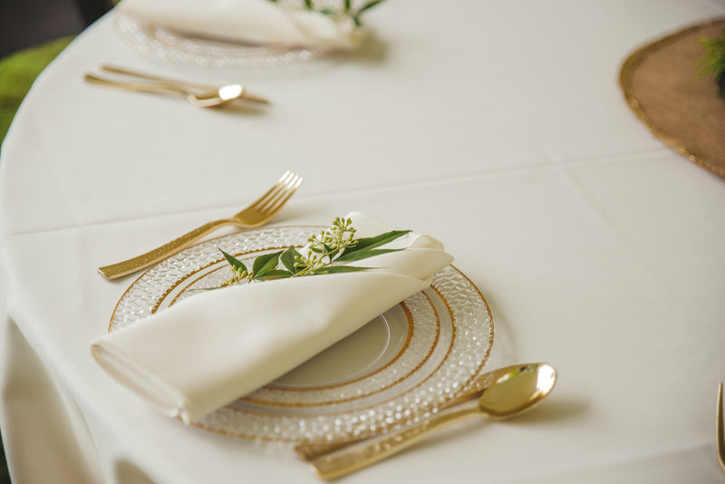 format table setting- napkins