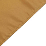 Gold Polyester Square Tablecloth 54"x54"