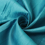 120inch Teal Accordion Crinkle Taffeta Round Tablecloth