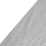 12" x 108" | Silver | Premium Velvet Table Runner