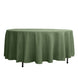 108" Olive Green Polyester Round Tablecloth