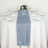 12"x108" Dusty Blue Polyester Table Runner