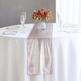 12x108inch Rose Gold Shimmer Sequin Dots Polyester Table Runner