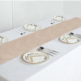 12x108inch Nude Polyester Table Runner