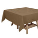 Taupe Polyester Square Tablecloth 70"x70"