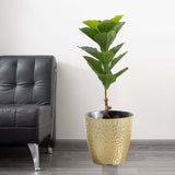 2 Pack | 3ft Artificial Fiddle Leaf Fig Tree Potted Indoor Planter