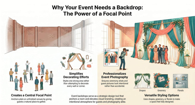 Power of Event Backdrop for the Whole Event