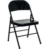 White Premium Spandex Stretch Fitted Folding Chair Cover With Foot Pockets - 220 GSM