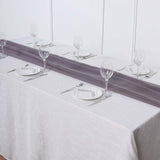 6 FT | Amethyst Voilet Premium Chiffon Table Runner