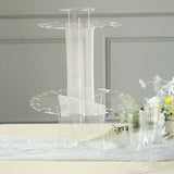 Acrylic Champagne Glasses Flutes Display Stand, Wine Glass Rack Tower