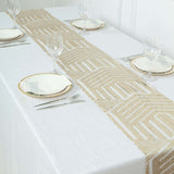 12x108inch Champagne Diamond Glitz Sequin Table Runner