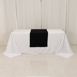 Wide Premium Polyester 24"x72" Table Runner Black - Sublimation Printable Banner