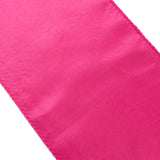 5 Pack Fuchsia Lamour Satin Chair Sashes, Chair Bows - 6x106inch#whtbkgd