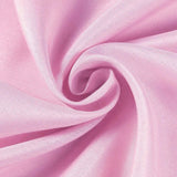 60"x126" Pink Polyester Rectangular Tablecloth#whtbkgd