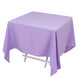 70"x70" Lavender Lilac Premium Polyester Square Tablecloth - 220GSM