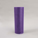 12inches x 100 Yards Purple Tulle Fabric Bolt, Sheer Fabric Spool Roll For Crafts