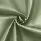 Dusty Sage Green Satin Self-Tie Universal Chair Cover, Folding, Dining, Banquet#whtbkgd