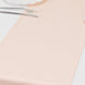 Blush Premium Scuba Polyester Table Runner, Wrinkle Free Table Linen