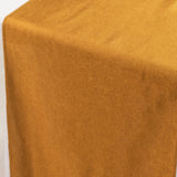 Shimmer Gold Premium Scuba Polyester Table Runner, Wrinkle Free Table Linen - 12x108inch