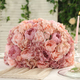 Pre-Arranged Silk Rose Bouquet Floral Arrangement Table Decor