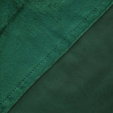 Hunter Emerald Green Buttery Soft Velvet Chiavari Chair Back Slipcover, Solid Back Chair Cover Cap