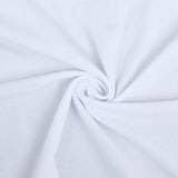 Set of 4 | Matte White Spandex Half Moon Chiara Backdrop Stand Covers#whtbkgd